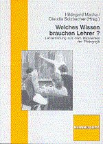 Cover-Abbildung des Buches 'Welches Wissen brauchen Lehrer?'