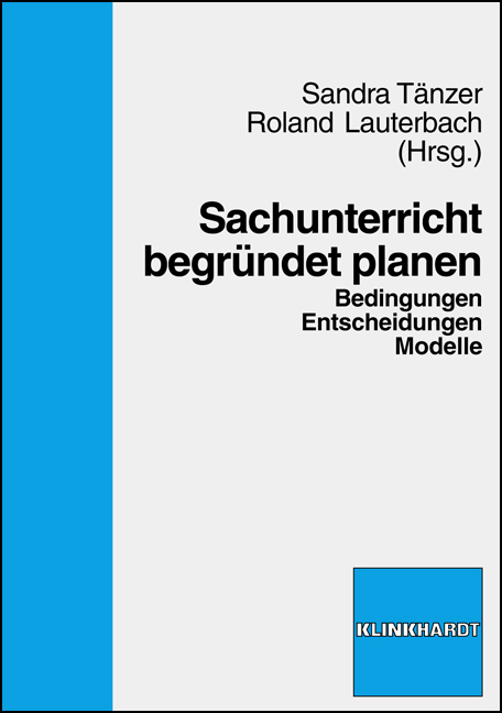 Cover-Abbildung des Buches 'Sachunterricht begründet planen'