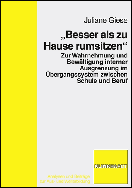 Cover-Abbildung des Buches '"Besser als zu Hause rumsitzen"'