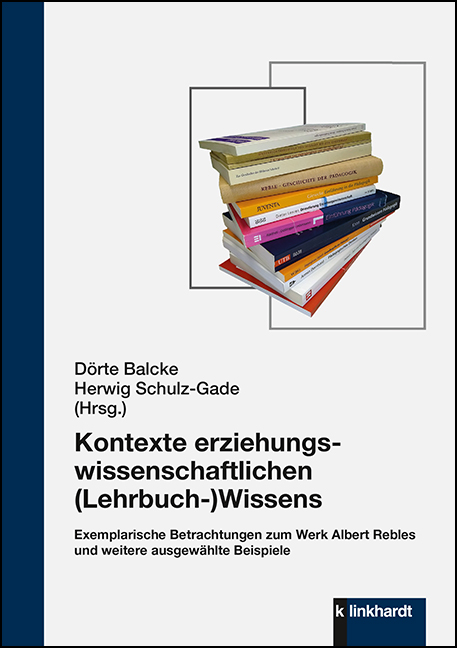 Cover-Abbildung des Buches 'Kontexte erziehungswissenschaftlichen (Lehrbuch-)Wissens'