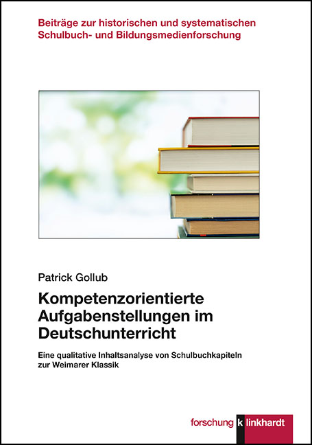 Cover-Abbildung des Buches 'Kompetenzorientierte Aufgabenstellungen im Deutschunterricht'