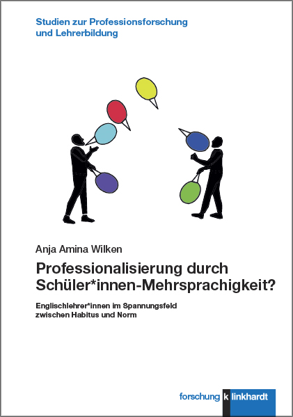 Cover-Abbildung des Buches 'Professionalisierung durch Schüler*innen-Mehrsprachigkeit?'