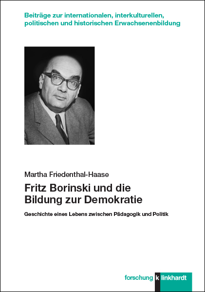 Cover-Abbildung des Buches 'Fritz Borinski und die Bildung zur Demokratie'