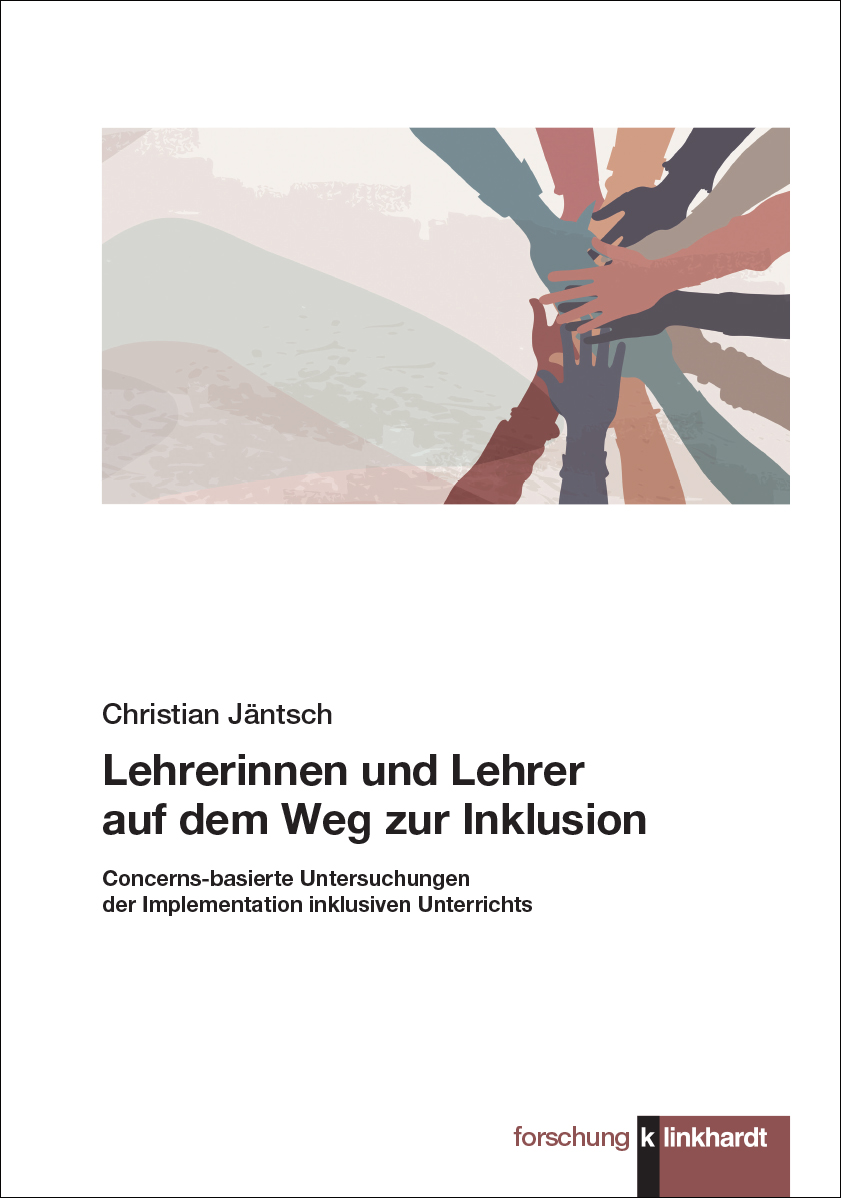 Cover-Abbildung des Buches 'Lehrerinnen und Lehrer auf dem Weg zur Inklusion'