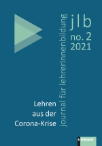 Cover-Abbildung des Heftes'jlb 02/2021: Lehren aus der Corona-Krise'