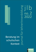 Cover-Abbildung des Heftes'jlb 02/2022: Beratung im schulischen Kontext'