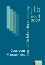 Cover-Abbildung des Heftes'jlb: 04/2022: Classroom Management'